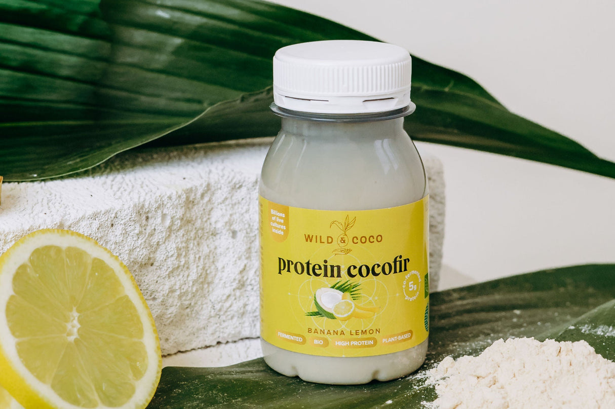 Protein Cocofir Banana Lemon BIO 6ks